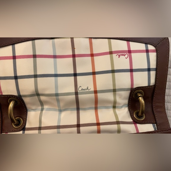 Vintage Leather Coach Bleecher Purse - Picture 6 of 12